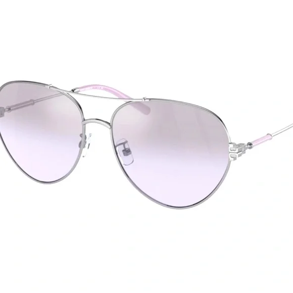 TORY BURCH TY6098 AVIATOR SUNGLASSES - Picture 2 of 6